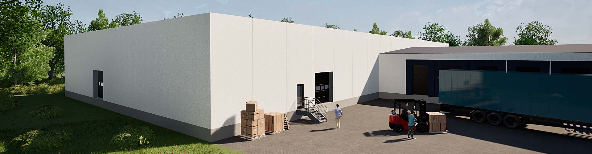 Ny lagerbygning i Århus